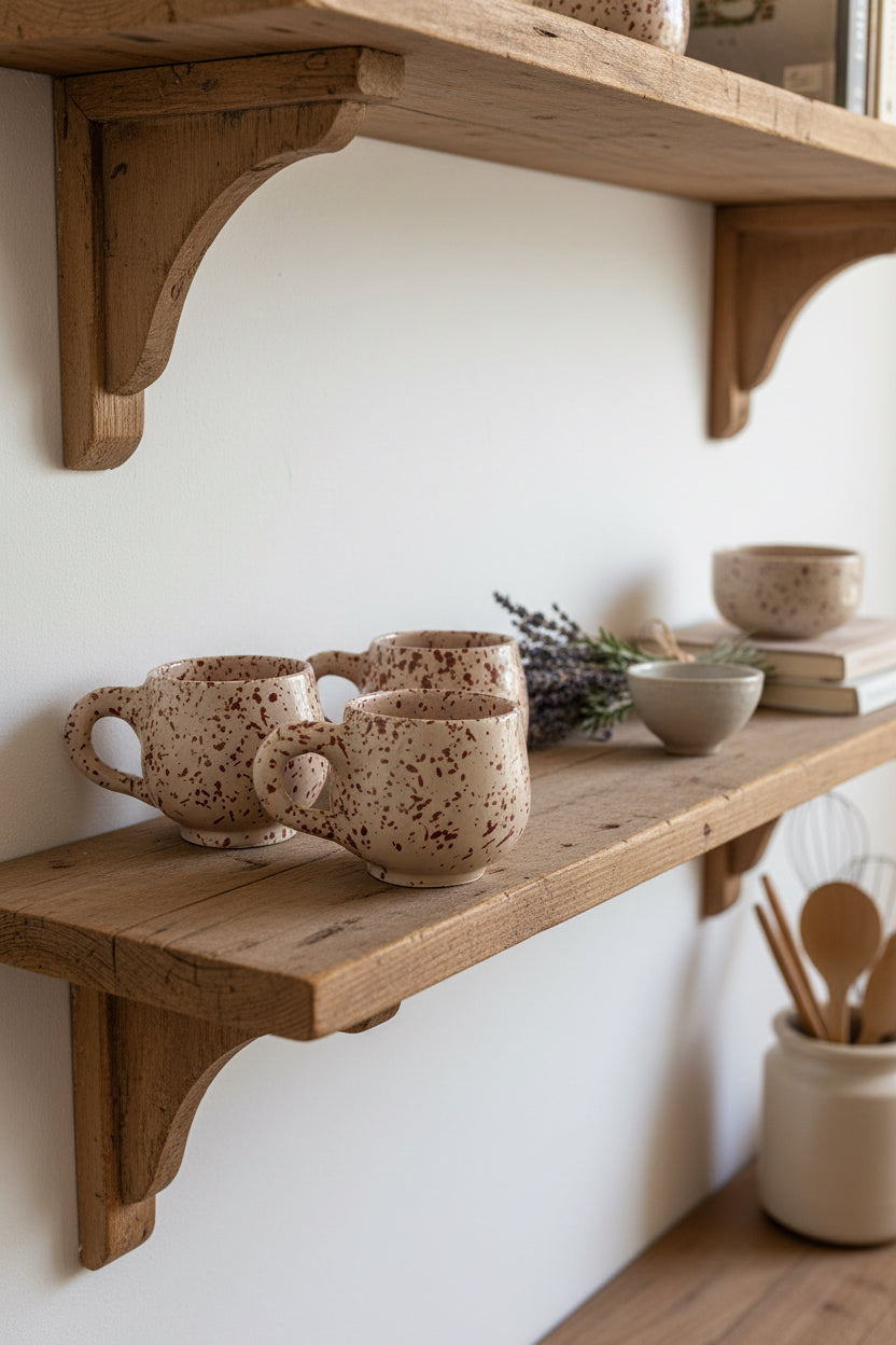 Terrazzo - Tasse artisanale en céramique motif moucheté