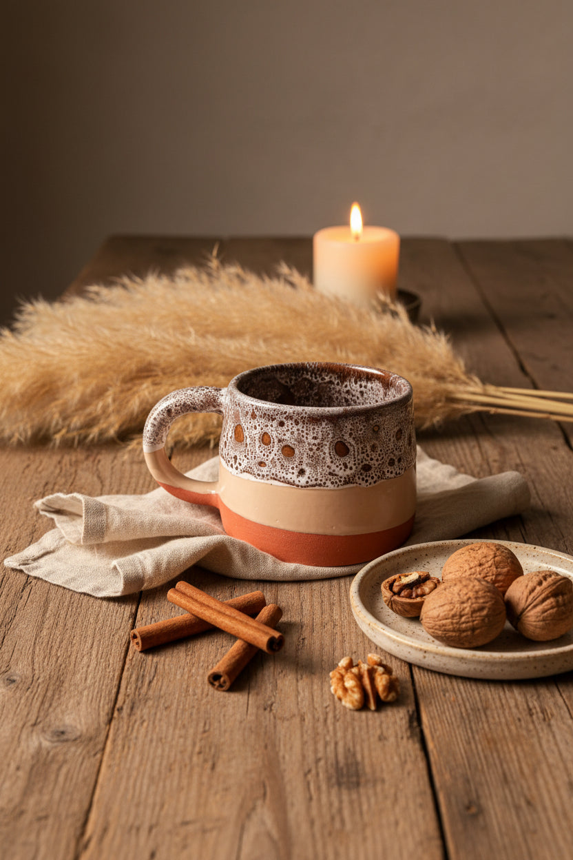 Latte - Grande tasse en céramique artisanale