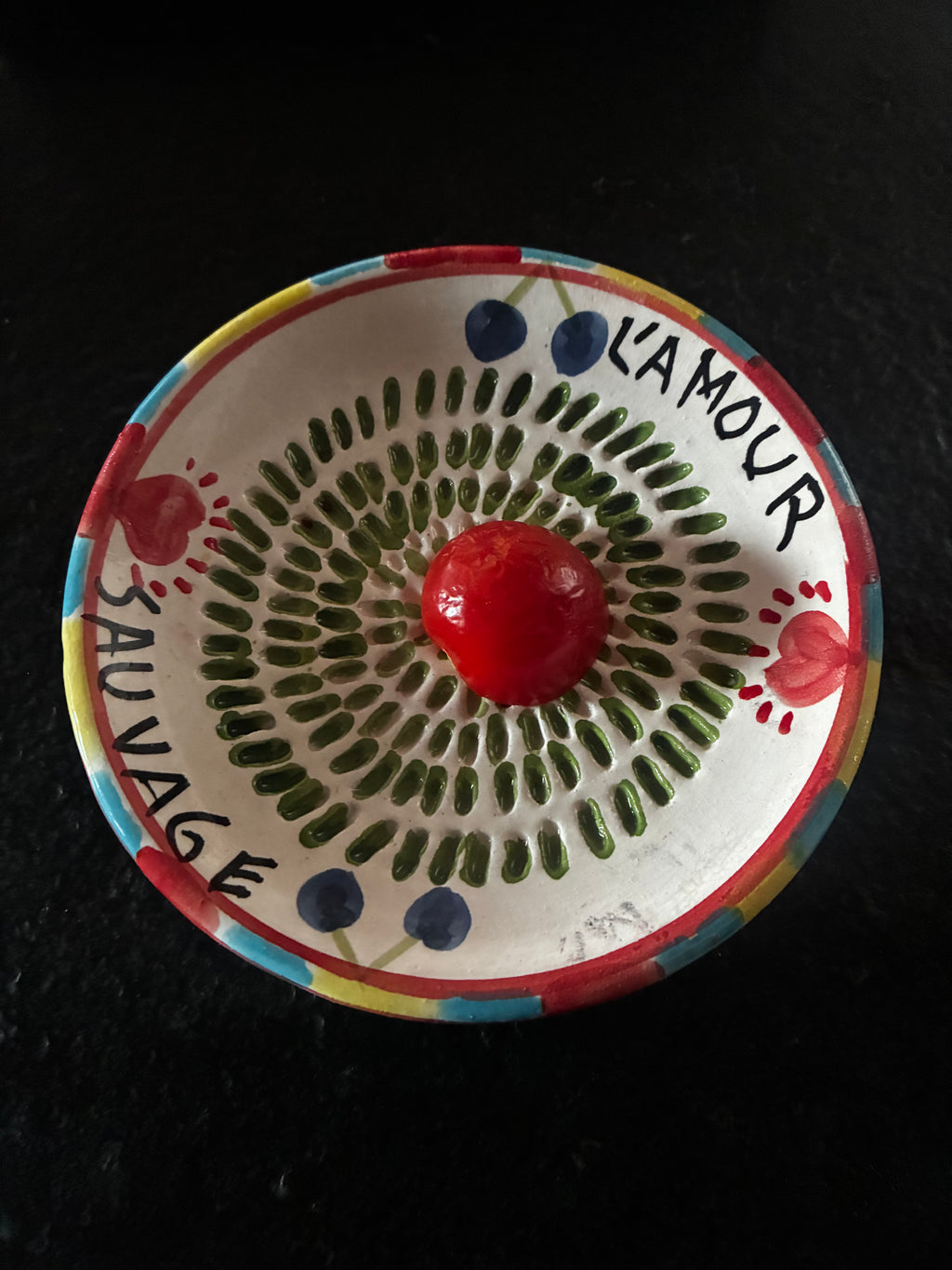 L’amour sauvage - coupelle râpe en céramique
