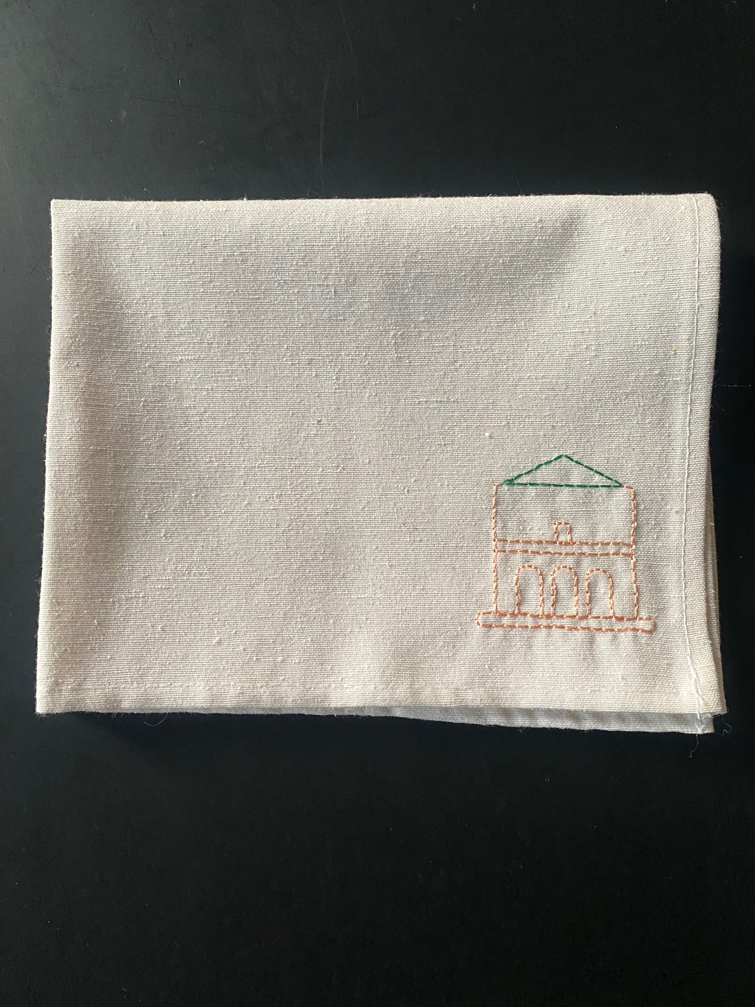 lot de 2 serviettes de table