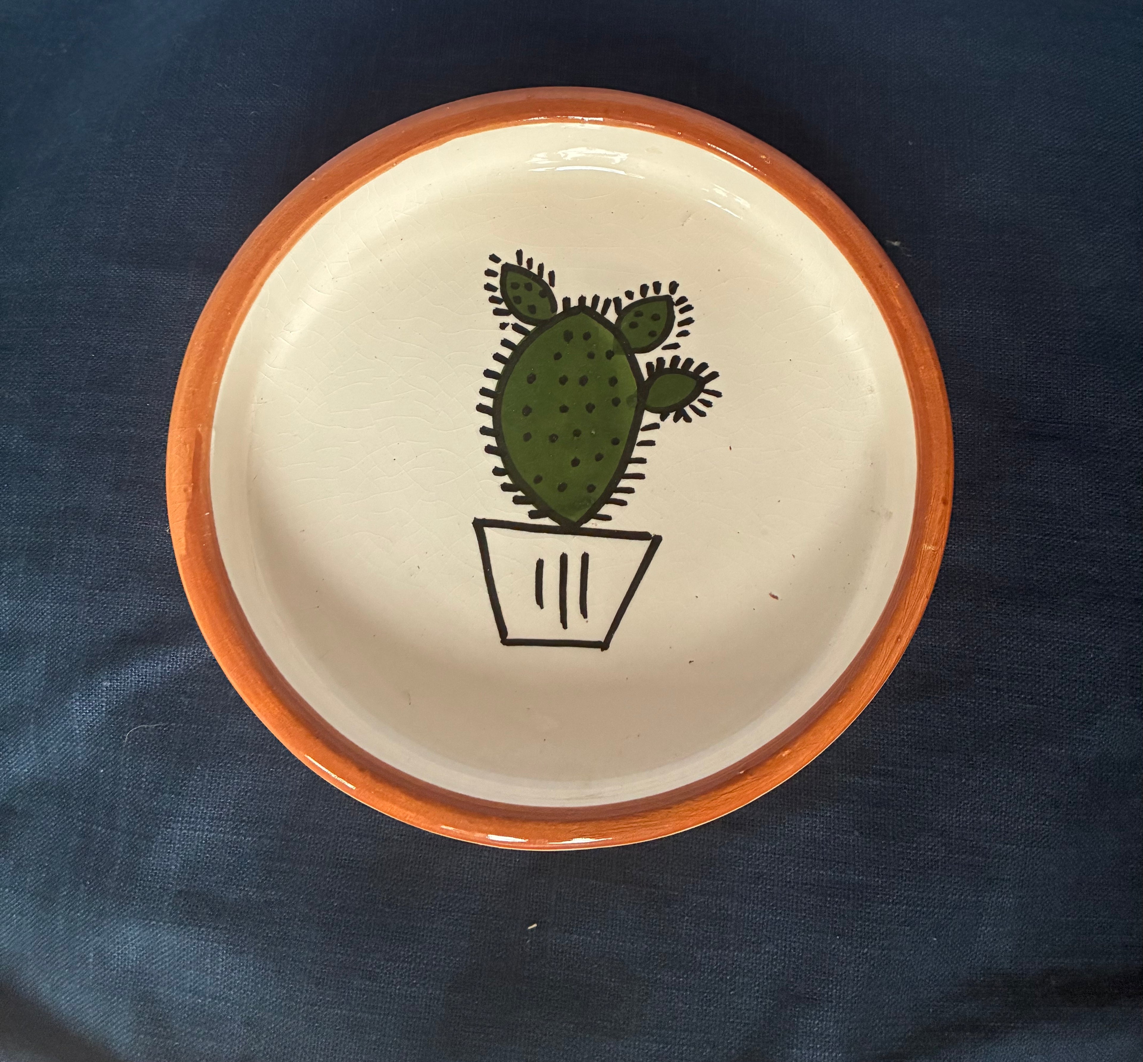 Assiette Cactus