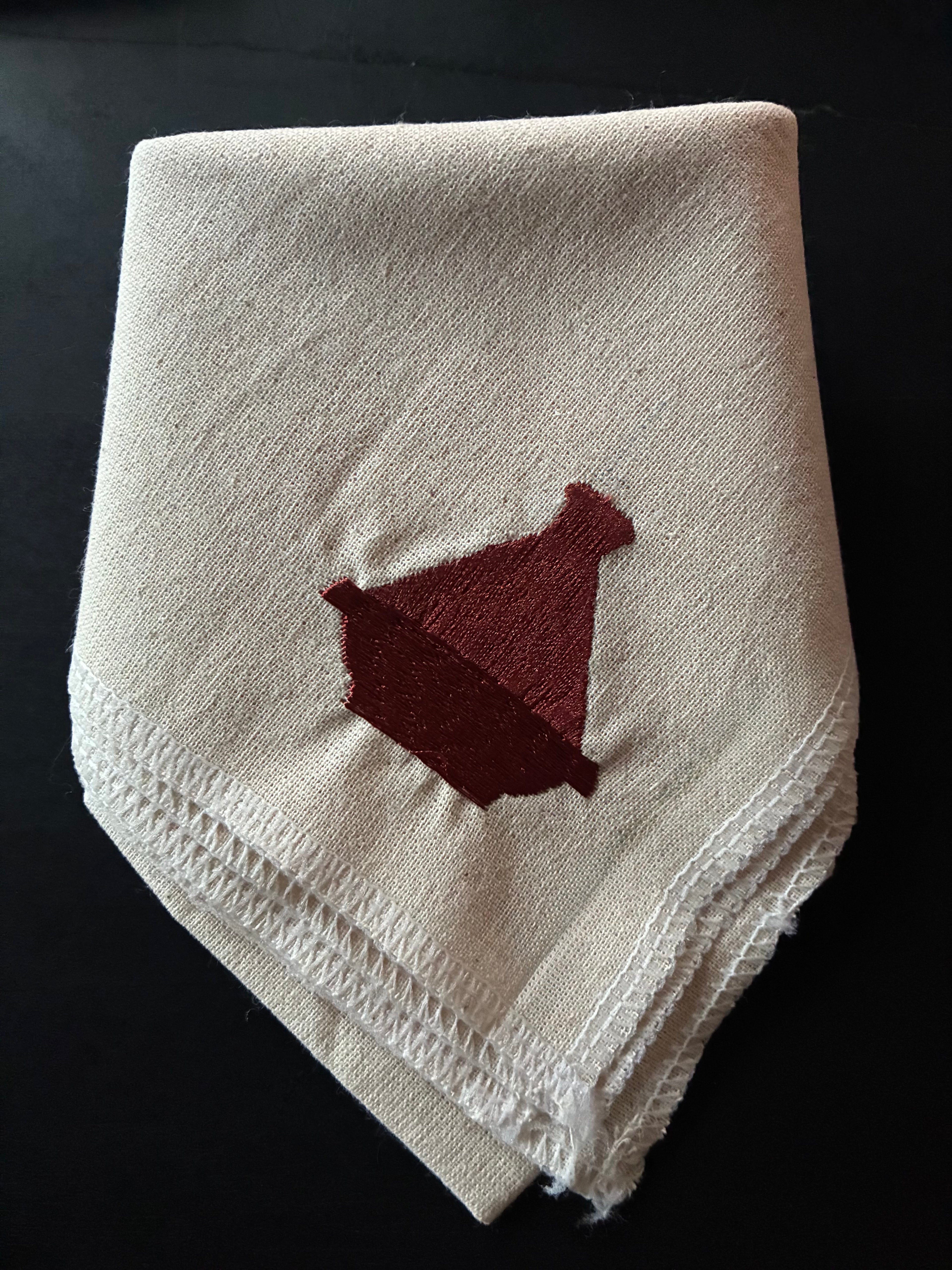 lot de 2 serviettes de table