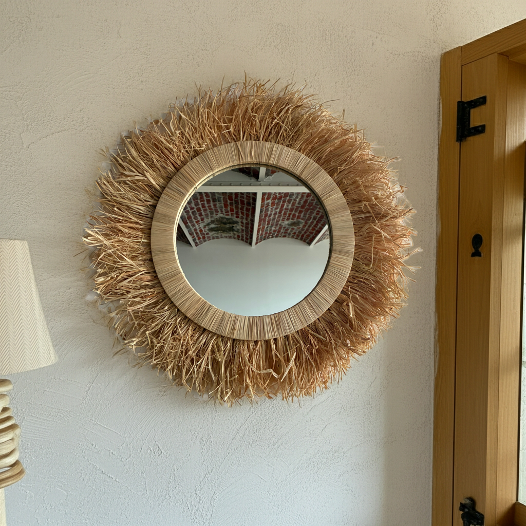 Miroir Raphia M