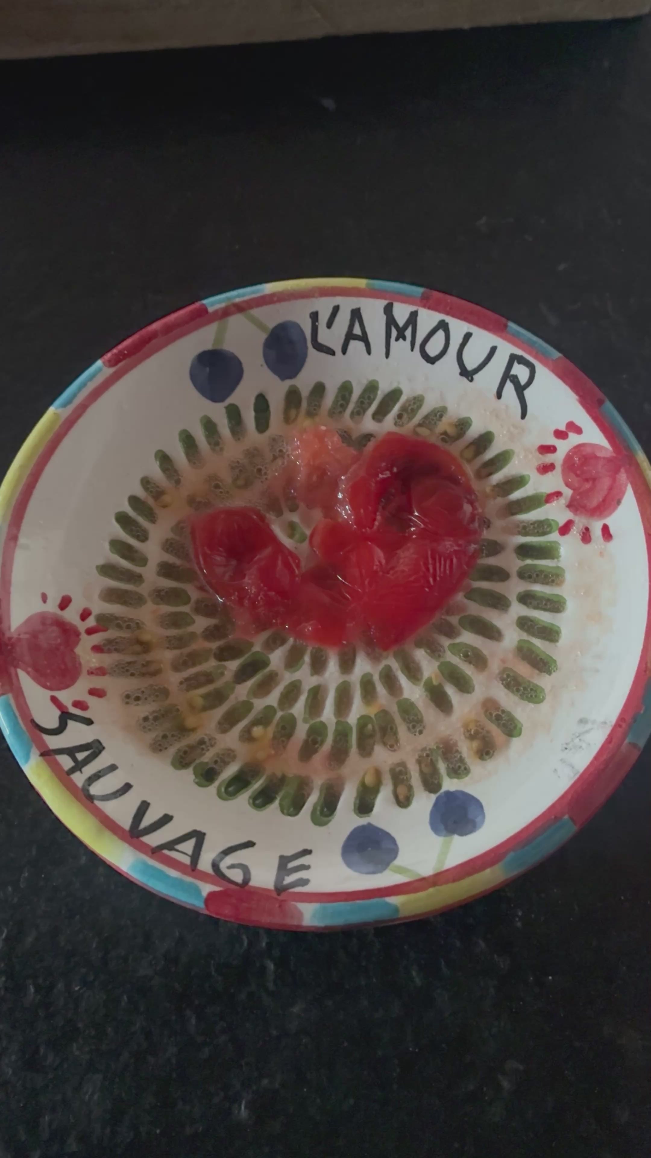 L’amour sauvage - coupelle râpe en céramique
